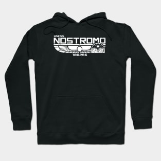 Nostromo Logo (White) Hoodie